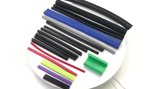 High Quality Different Shapes Extruded Rubber Parts for Door or Window