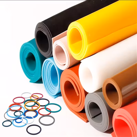 Foglio di gomma resistente all'olio e alle alte temperature Foglio di gomma FKM Tappetino per pavimenti in gomma